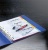 Alkoholos marker, OHP, 1 mm, EDDING "142 M", piros